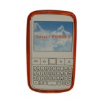 TPU Cover Galaxy Y Pro / B5510 Red (15001279) by www.tiendakimerex.com