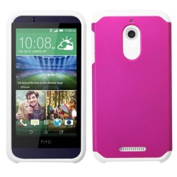 Case Protector Dual HTC Desire 510 Pink / White