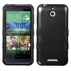 Case Protector Triple Layer HTC One Desire 510 Black Carbon