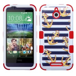 Case Protector Triple Layer HTC One Desire 510 White / Anchor