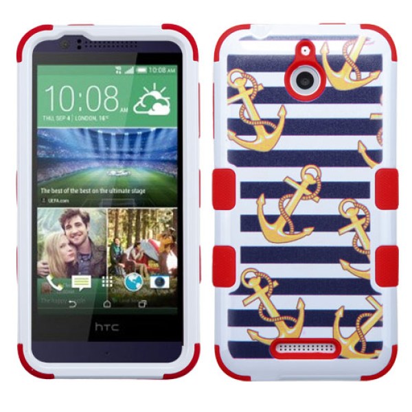 Funda Protector Triple Layer HTC One Desire 510 Blanco / Anclas (17004338) by www.tiendakimerex.com