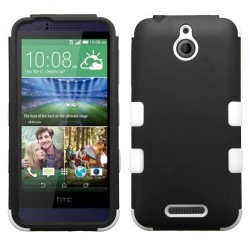 Funda Protector Triple Layer HTC One Desire 510 512 Negro / Blanco