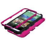 Case Protector Triple Layer HTC One Desire 510 Pink / Black (17004323) by www.tiendakimerex.com