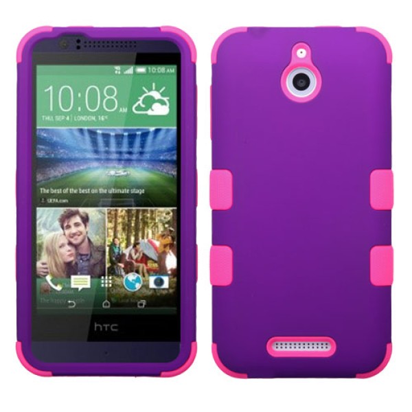 Funda Protector Triple Layer HTC One Desire 510 Morado / Rosa (17004331) by www.tiendakimerex.com