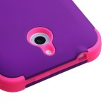 Funda Protector Triple Layer HTC One Desire 510 Morado / Rosa (17004331) by www.tiendakimerex.com