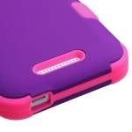 Funda Protector Triple Layer HTC One Desire 510 Morado / Rosa (17004331) by www.tiendakimerex.com