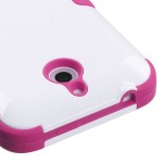 Funda Protector Triple Layer HTC One Desire 510 Blanco / Rosa (17004320) by www.tiendakimerex.com