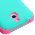 Case Protector Triple Layer HTC Desire 510  Aqua / Pink (17004396) by www.tiendakimerex.com