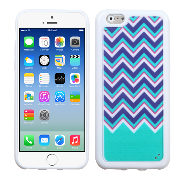 Case Protector TPU Apple Iphone 6 Ziggy Zag Green (17004445) by www.tiendakimerex.com