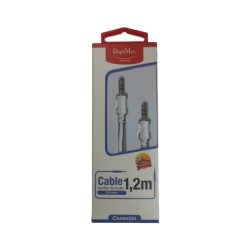 Cable Duplimax Audio Plug 3.5mm De 1.2M En Blister