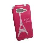 Case Protector Samsung A5 TPU Eiffel Tower Pink / White (15004469) by www.tiendakimerex.com